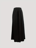 Solid Wide Leg Pants, Casual High Waist Pants, Women's Clothing