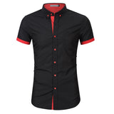 DEANWANGKT 2025 Hot trade men's shirt short-sleeved summer  new  men's clothing popular  men's long-sleeved shirt