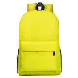 New Koreanstyle Backpack Candy Color Backpack White Ditch Student Schoolbag Logo One Piece Dropshipping