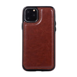 Premium PU Leather Wallet Phone Case with Card Slots and Magnetic Closure - Slim-Fit Design for iPhone 11, 12, 13, 14 Series & More - 4G/5G Compatible