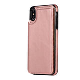 Premium PU Leather Wallet Phone Case with Card Slots and Magnetic Closure - Slim-Fit Design for iPhone 11, 12, 13, 14 Series & More - 4G/5G Compatible