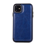 Premium PU Leather Wallet Phone Case with Card Slots and Magnetic Closure - Slim-Fit Design for iPhone 11, 12, 13, 14 Series & More - 4G/5G Compatible