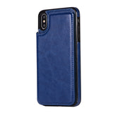 Premium PU Leather Wallet Phone Case with Card Slots and Magnetic Closure - Slim-Fit Design for iPhone 11, 12, 13, 14 Series & More - 4G/5G Compatible