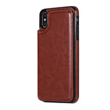 Premium PU Leather Wallet Phone Case with Card Slots and Magnetic Closure - Slim-Fit Design for iPhone 11, 12, 13, 14 Series & More - 4G/5G Compatible