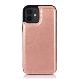 Premium PU Leather Wallet Phone Case with Card Slots and Magnetic Closure - Slim-Fit Design for iPhone 11, 12, 13, 14 Series & More - 4G/5G Compatible