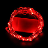 LED Fairy String Lights, Battery Operated Fairy Lights, Copper Wire Garland Holiday Lighting, For Home Garden Wedding Party Christmas Halloween Concerts, Birthday Indoor Outdoor Decorations