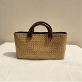 Timeless Classic Straw Satchel Bag - Stylish & Versatile for Womens Summer Adventures - Lightweight, Roomy, Perfect for Beach or City