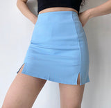 deanwangkt - Leyla Double Split Skirt