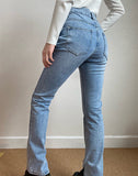 deanwangkt - Tala Cowgirl Split Jeans