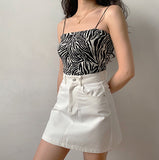 deanwangkt - Lookbook Denim Skirt // White ~ HANDMADE