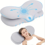 Odorless Memory Foam Cervical Pillow For Neck Relief, Ergonomic Orthopedic Sleeping Neck Contoured Support For Side Sleepers, Back And Stomach Sleepers With Hollow Design