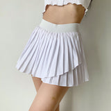 deanwangkt - Victory Pleated Tennis Skirt ~ HANDMADE