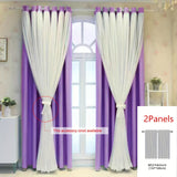 1panel One-layer Cloth One-layer Yarn Blackout Curtains, Modern Simple Style Decorative Curtains, Suitable For Living Room Bedroom Balcony Floating Window Partition Noise Reduction Romantic Curtains Home Decor