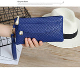 deanwangkt - New Fashion Pu Leather Women Wallet Clutch Women's Purse Best Phone Wallet Female Case Phone Pocket Carteira Femme