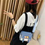 deanwangkt  Small Nylon Bag Women Cute Mini Crossbody Bags Women New Fashion Mobile Phone Bag Shoulder Bag For Women Purses Bolsa Feminina