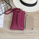 deanwangkt - New Fashion Pu Leather Women Wallet Clutch Women's Purse Best Phone Wallet Female Case Phone Pocket Carteira Femme