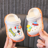 DEANWANGKT Children's Shoes Wholesale Children's Slippers Summer Outdoor Boys' Hole Shoes Anti-Slip Beach Shoes Girls' Sandals