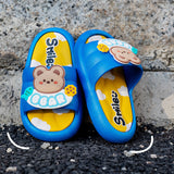 DEANWANGKT Children's Slippers Boys and Girls Baby Summer Home Indoor Bath Cartoon Deodorant Slip-on Slippers Wholesale