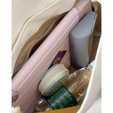 DEANWANGKT 2025 Women's bags Large capacity canvas bags Harajuku retro simple commuter shoulder bags College students class messenger bags Women