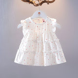 Girls Summer Dress Fashionable Korean Style Baby Girl Summer Dress Baby Princess Dress Children Children Halter Skirt