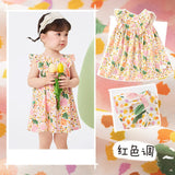 Girls' Princess Dress Cute Sweet Infant Skirt Children's Summer Sleeveless Thin Baby Girl Dress