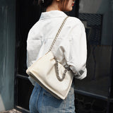 New Niche Original Cowhide Cloud Bag Female Genuine Leather MiuMiu Bag High Sense Handbag Crossbody Bag Female