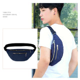 deanwangkt  Men's Belt Bag Outdoor Waterproof Crossbody Bag Multi-Purpose Fashion Women's Chest Bag Trendy Fashion Sports Waist Bag Mobile Phone Bag