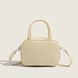 DEANWANGKT 2025 Pillow bag women  high sense fashion handbag retro bowling Boston bag crossbody small square bag