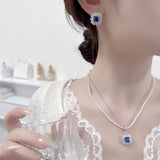 2025 Light luxury jewelry set, multi-layer pearl necklace, earrings, accessories, women's high sense, niche temperament, versatile neck chain, dinner party