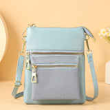 Lonny New Ladies Phone Bag Soft Leather Shoulder Crossbody Bag Korean Fashion Fashion Zipper Versatile Women's Bag