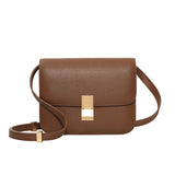 New Minority All-Match High-Grade Small Square Bag Retro Large Capacity Shoulder Messenger Women's Leather Box Square Bag