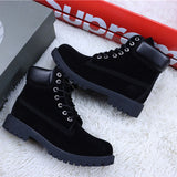 Martin Boots High-Top Shoes New Unisex Shoes Winter Trendy Waterproof and Hard-Wearing Non-Rotten Worker Boots Cotton-Padded Shoes