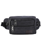 deanwangkt Outdoor Sports Waist Bag Men's Canvas Waist Bag Cycling Sports Belt Bag Cell Phone Case Men's Crossbody Bag Wholesale Delivery