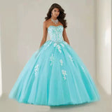 2025stage performance clothes blue wedding dress  tutu skirt evening tube top color yarn dress