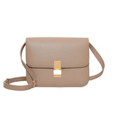 New Minority All-Match High-Grade Small Square Bag Retro Large Capacity Shoulder Messenger Women's Leather Box Square Bag