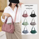 New Fashion Korean Single Shoulder Women's Bag Tote Bag Canvas Bag Large Capacity