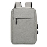 Student Schoolbag Casual Charging USB Gift Points Printing Logo Cross-Border Business Travel Large Capacity Schoolbag Back