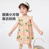 Girls' Princess Dress Cute Sweet Infant Skirt Children's Summer Sleeveless Thin Baby Girl Dress