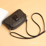 Soft Leather Clutch  New Cell Phone Bag Women's Long Wallet Casual Fashion Shoulder Messenger Bag Fashion