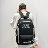 Cross-Border New Arrival Backpack Female Ins Style College Student Large Capacity High School Student Junior's Schoolbag Computer Backpack Male