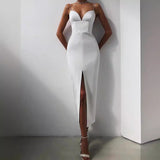 2021 spring and summer new Popular trade women's long dress independent station 2025 sexy suspender multi-color sleeveless dress dress