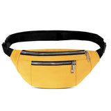 deanwangkt  Men's Belt Bag Outdoor Waterproof Crossbody Bag Multi-Purpose Fashion Women's Chest Bag Trendy Fashion Sports Waist Bag Mobile Phone Bag