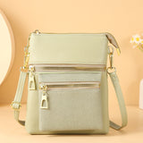 Lonny New Ladies Phone Bag Soft Leather Shoulder Crossbody Bag Korean Fashion Fashion Zipper Versatile Women's Bag