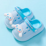 DEANWANGKT Sanrio Clow M Cartoon Children's Eva Hole Shoes Boys Closed-Toe Slippers Non-Slip Melody Girls' Sandals