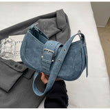 New Underarm Bag Minority Fashion Design Retro Bags Trendy One-Shoulder Crossbody Women Bag Crescent Underarm Bag