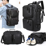 deanwangkt Multi-Purpose Travel Bag Backpack Shoulder Bag Handbag Messenger Bag Business Casual Men's Bag Cross-Body Bag Shoe Storage Trend