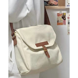 DEANWANGKT 2025 Women's bags Large capacity canvas bags Harajuku retro simple commuter shoulder bags College students class messenger bags Women
