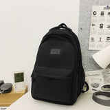 BACK TO SCHOOL  Waterproof Teenage Bookbag Nylon Rucksack Fashion Girl Backpack Women Shoulder Bag High School Schoolbag Black Mochila