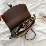 Mini Vintage Crossbody Bag, Retro Shoulder Bag, Women's Western Fashion Handbag & Purse