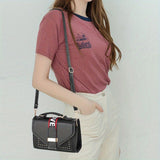 Simple Trendy Square Shoulder Bag, All-Match Flap Crossbody Bag, Women's Classic Bag